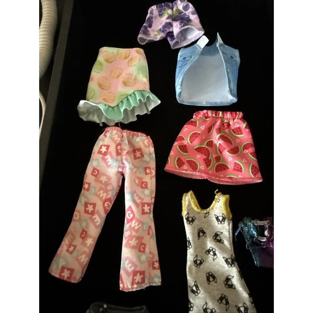 Barbie‎ Doll Size Clothes, Pants Skirt Dresses Tops. 3933